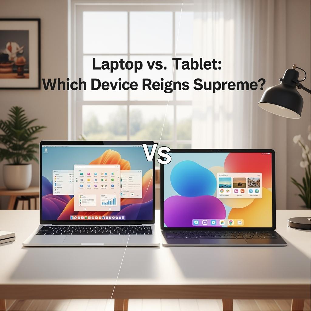 Laptop vs. Tablet: Which Device Reigns Supreme?