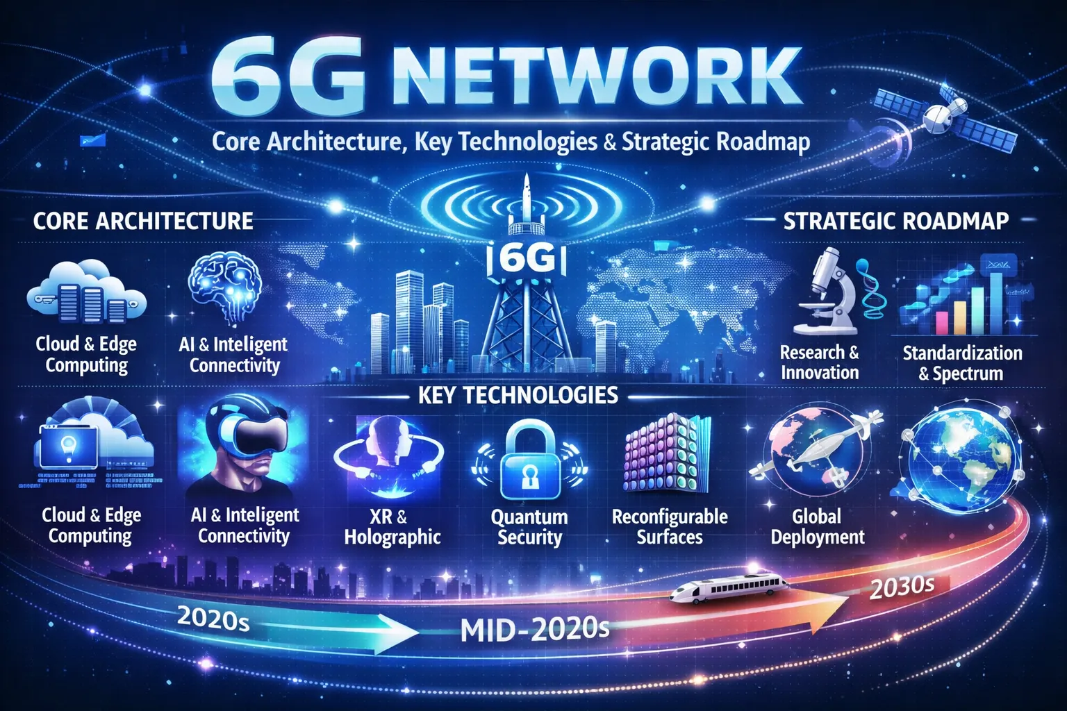 6G Network: Core Architecture, Key Technologies, and Strategic Roadmap