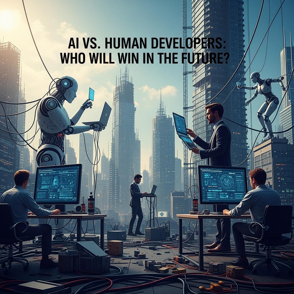 AI vs. Human Developers: Who Will Win in the Future?