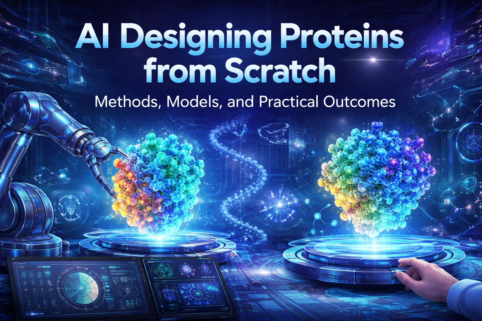 AI Designing Protein from Scratch: Methods, Models, and Practical Outcomes