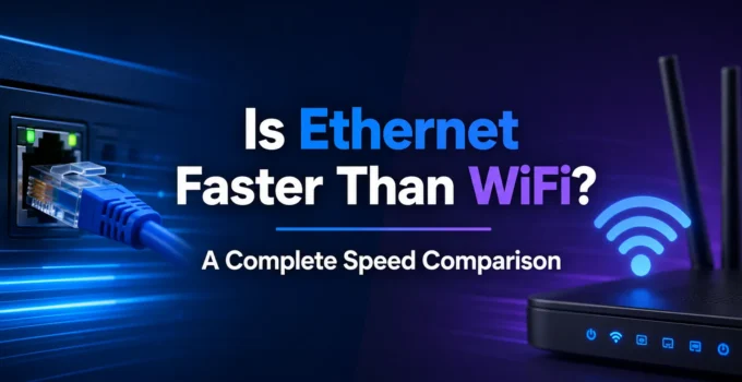 Is Ethernet Faster Than WiFi? A Complete Speed Comparison