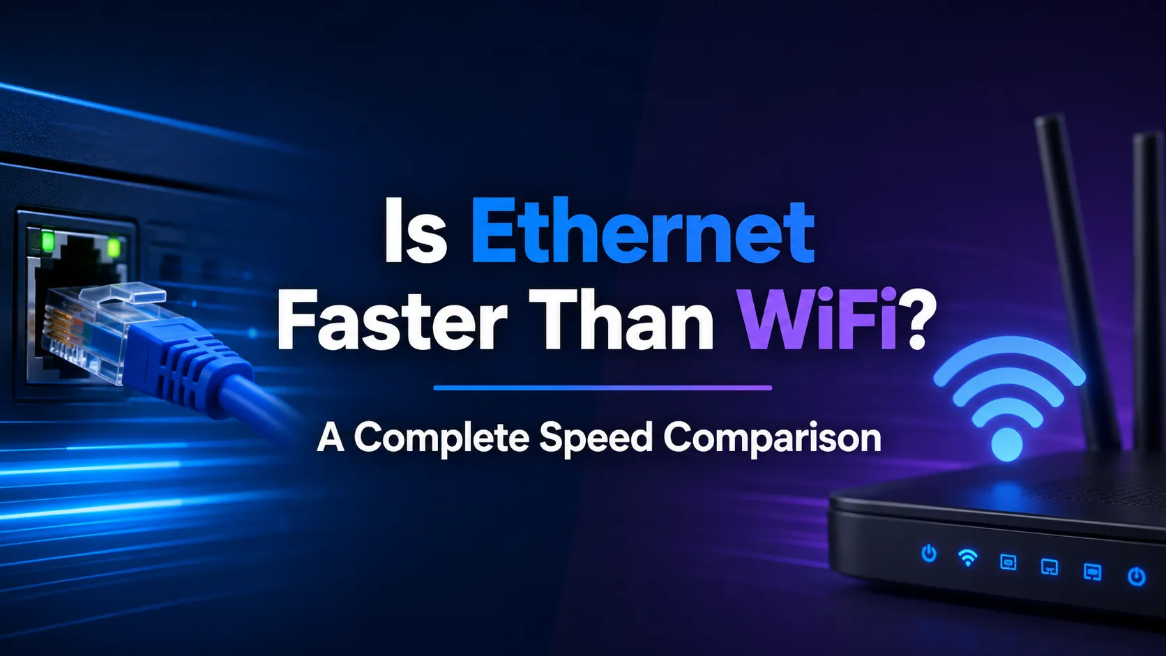 Is Ethernet Faster Than WiFi? A Complete Speed Comparison