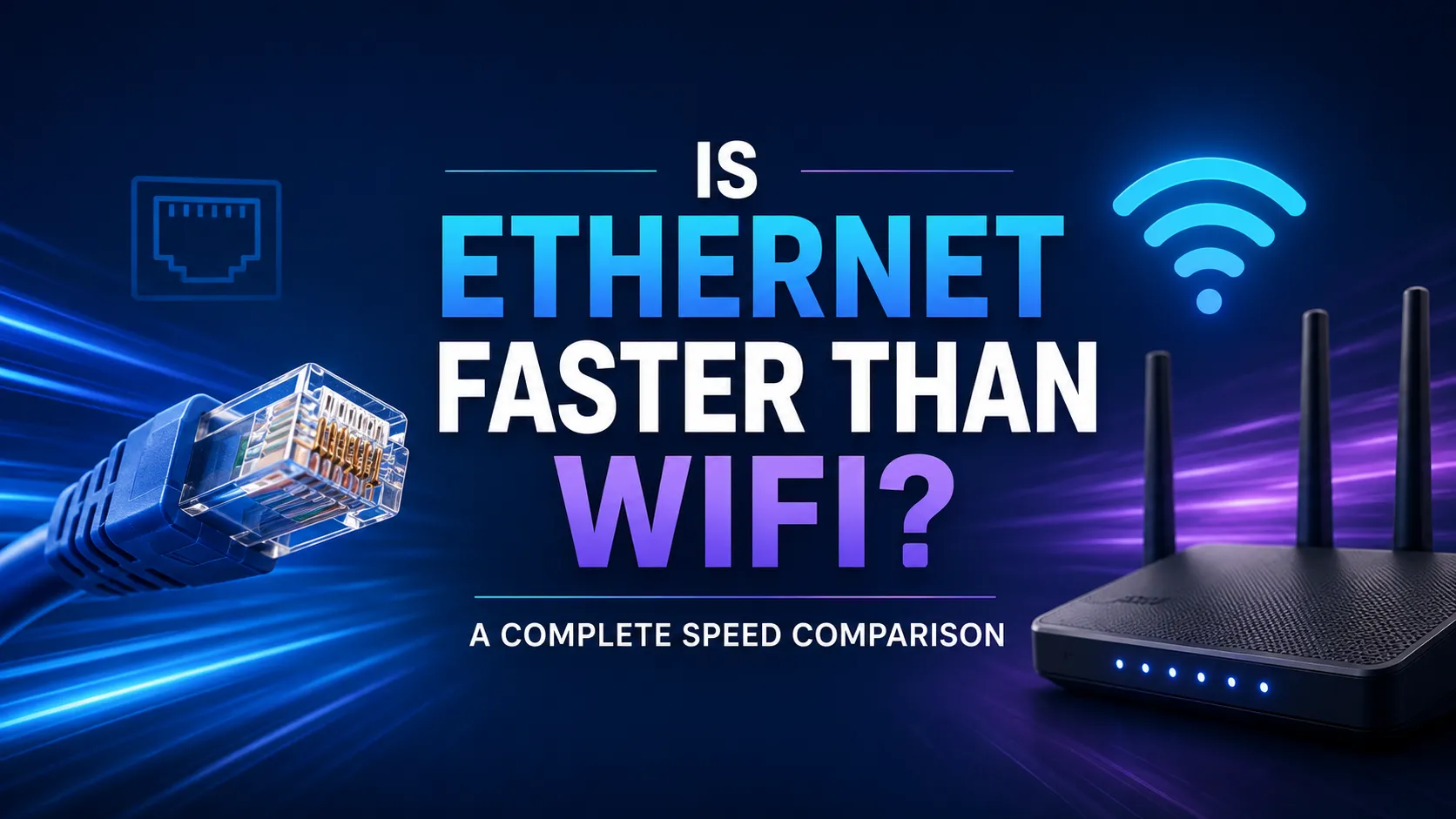 Is Ethernet Faster Than WiFi? A Complete Speed Comparison
