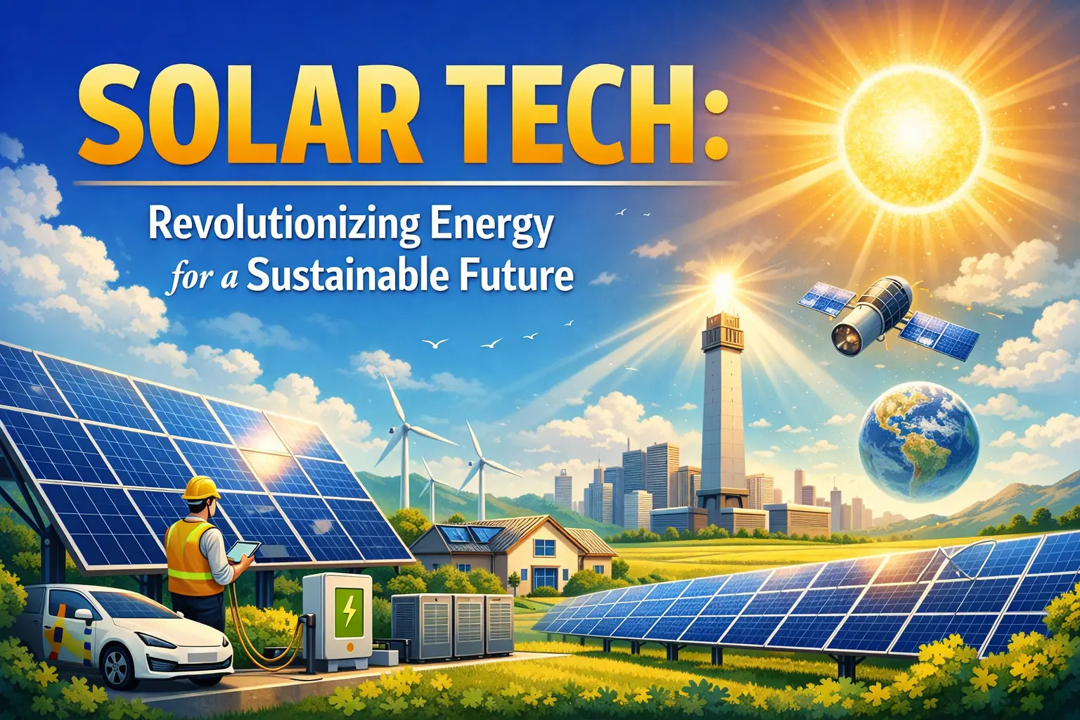 Solar Tech: Revolutionizing Energy for a Sustainable Future