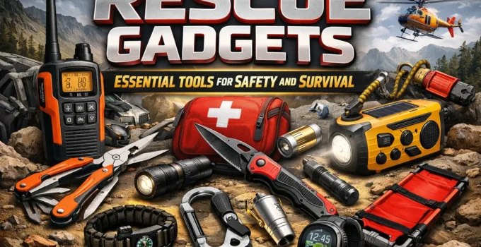 Rescue Gadgets: Essential Tools for Safety and Survival