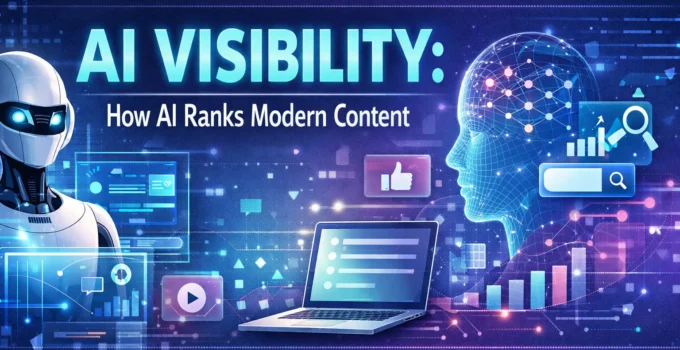 AI Visibility: How AI Ranks Modern Content
