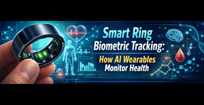 Smart Ring Biometric Tracking: How AI Wearables Monitor Health  