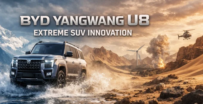 BYD Yangwang U8: Extreme SUV Innovation