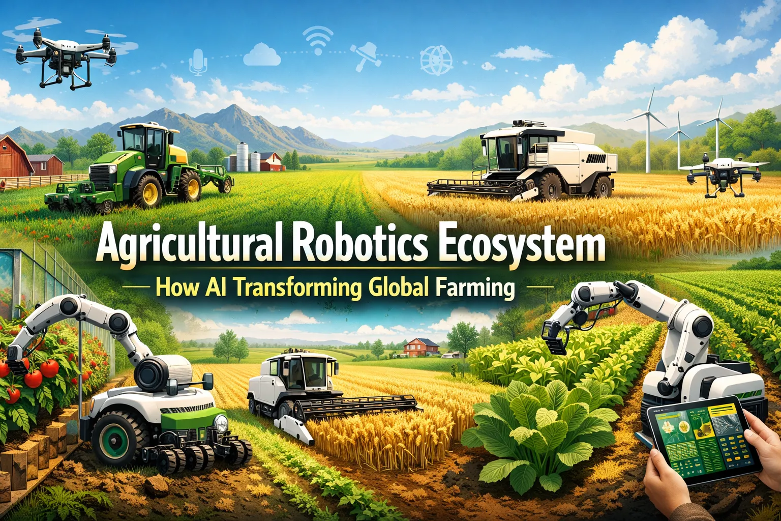 Agricultural Robotics Ecosystem: How AI Transforming Global Farming