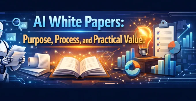 AI White Papers: Purpose, Process, and Practical Value