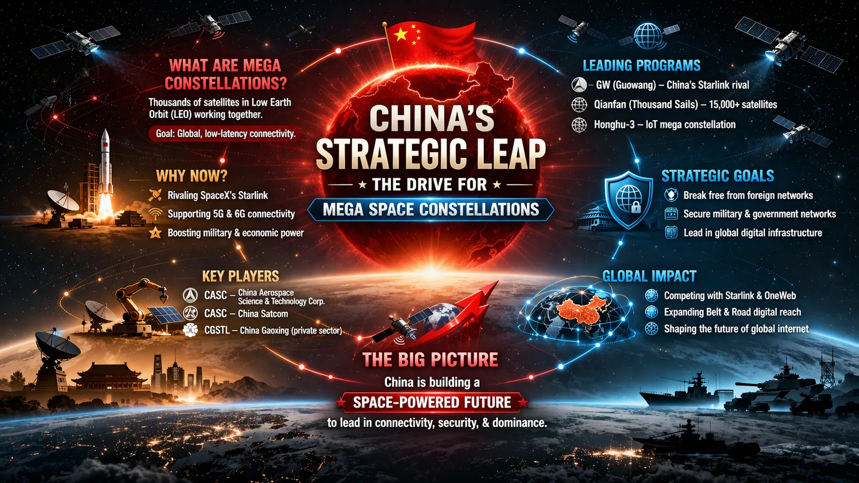 China Strategic Leap: The Drive for Mega Space Constellations