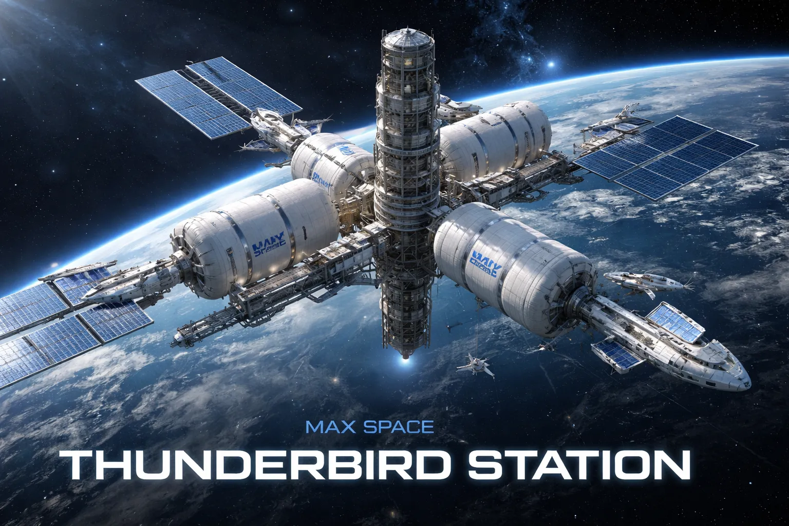 Max Space Thunderbird Station: The Expandable Commercial Space Station