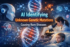 AI Identifying Unknown Genetic Mutations Causing Rare Diseases