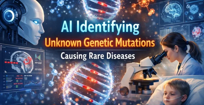 AI Identifying Unknown Genetic Mutations Causing Rare Diseases
