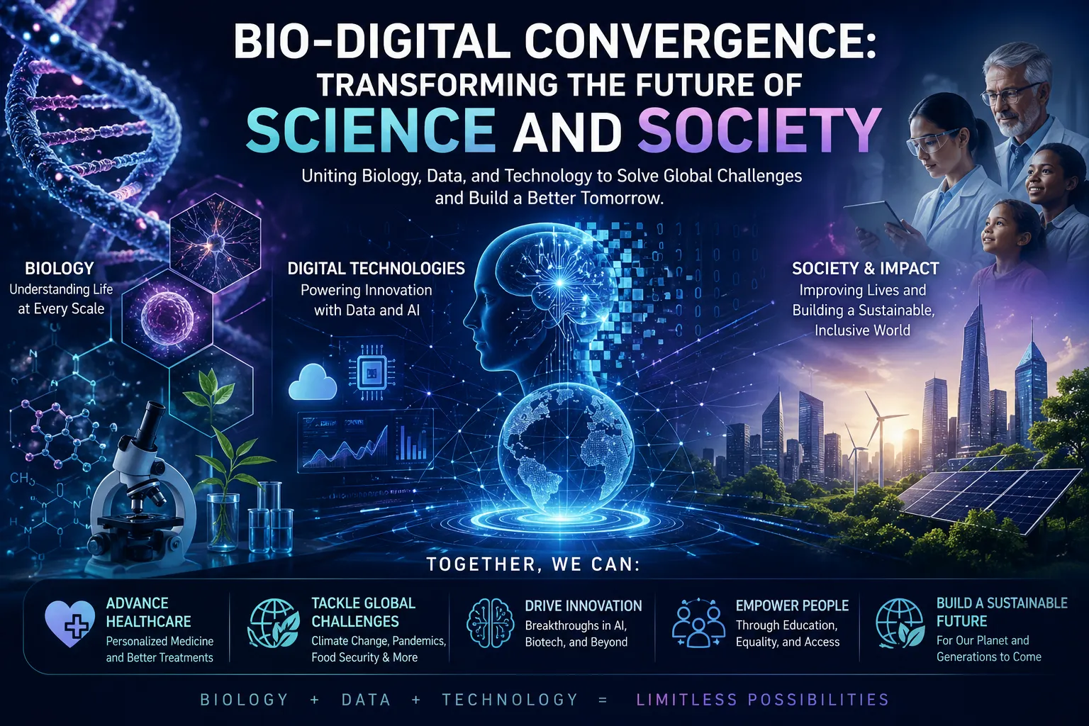Bio-Digital Convergence: Transforming the Future of Science and Society