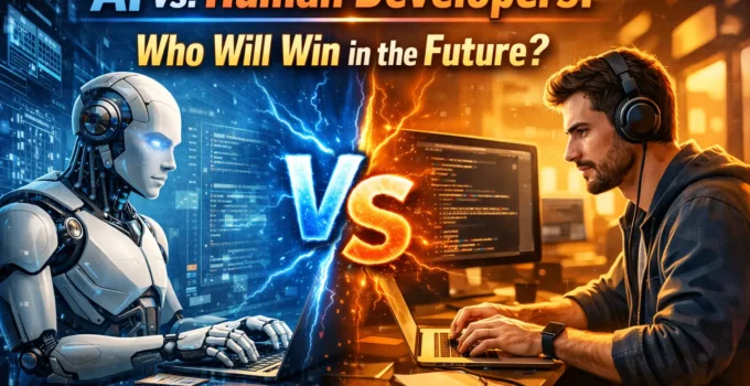 AI vs. Human Developers: Who Will Win in the Future?
