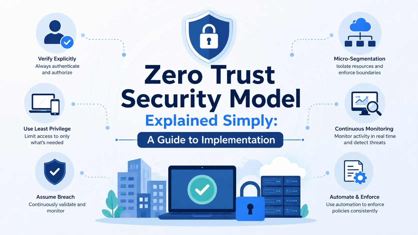 Zero Trust Security Model Explained Simply: A Guide to Implementation