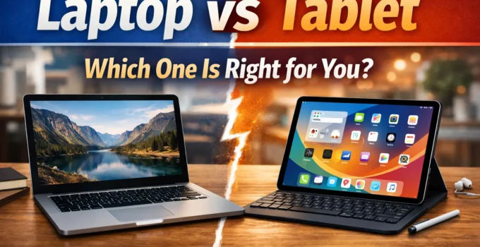 Laptop vs Tablet: Which One Is Right for You?
