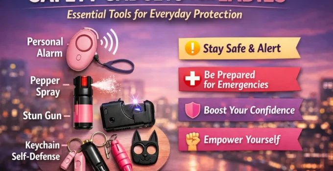 Safety Gadgets for Ladies: Essential Tools for Everyday Protection