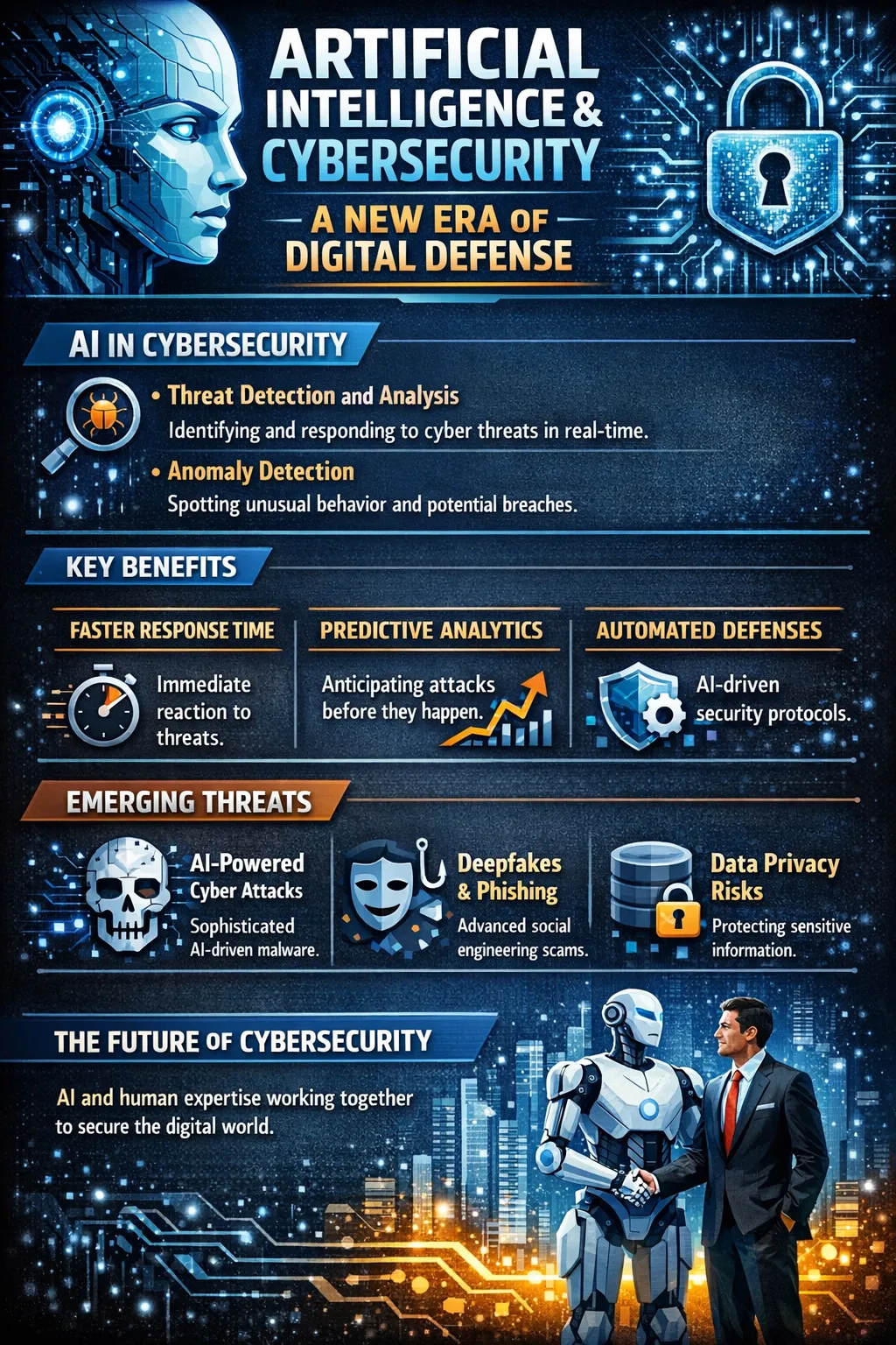 Artificial Intelligence and Cybersecurity: A New Era of Digital Defense