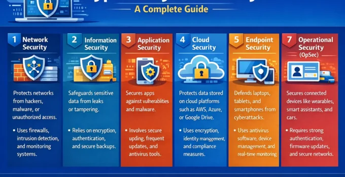 Types of Cyber Security: A Complete Guide