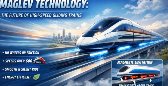 Maglev Technology: The Future of High-Speed Gliding Trains