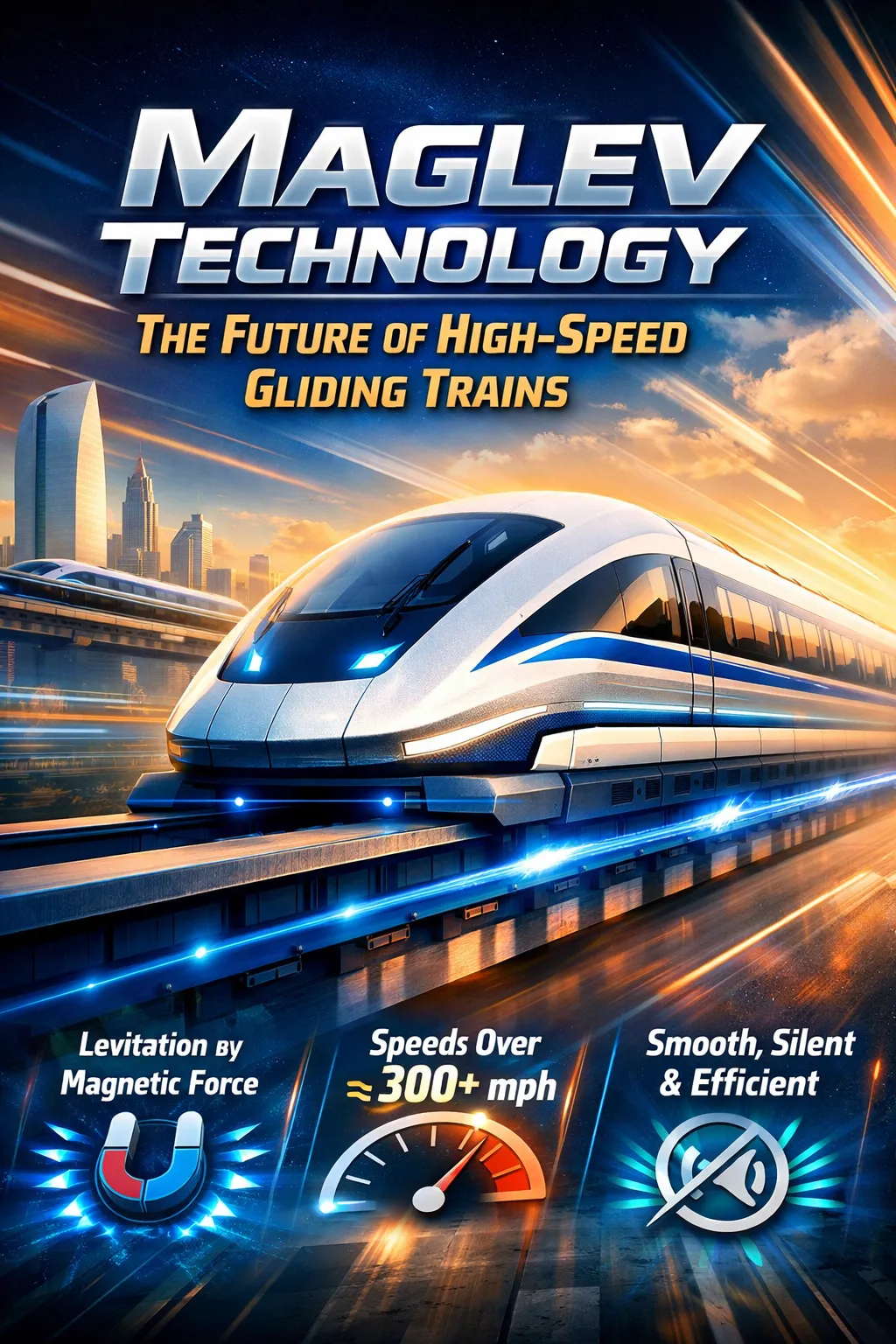 Maglev Technology: The Future of High-Speed Gliding Trains