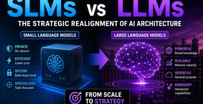 SLMs vs LLMs: The Strategic Realignment of AI Architecture