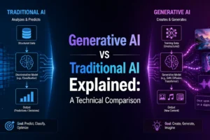 Generative AI vs Traditional AI: A Technical Comparison