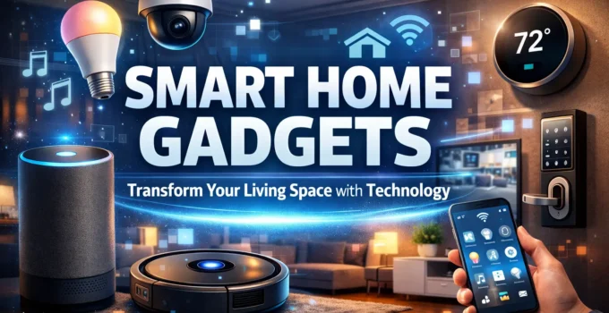 Smart Home Gadgets: Transform Your Living Space with Technology