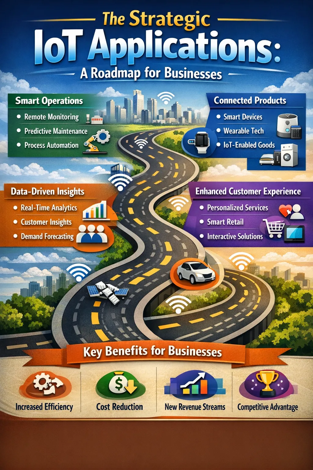 The Strategic IoT Applications: A Roadmap for Businesses