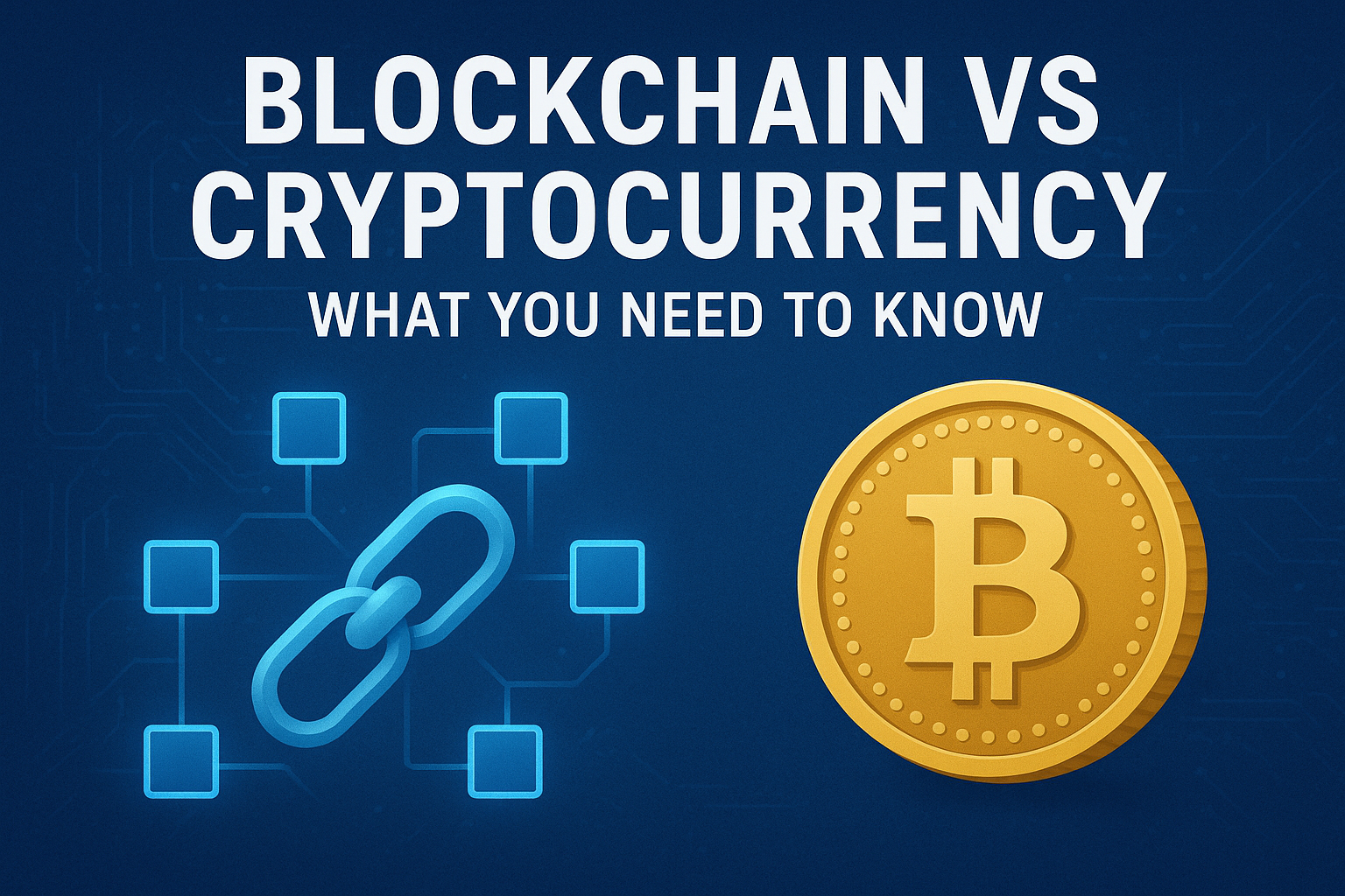 Blockchain vs Cryptocurrency: What You Need to Know