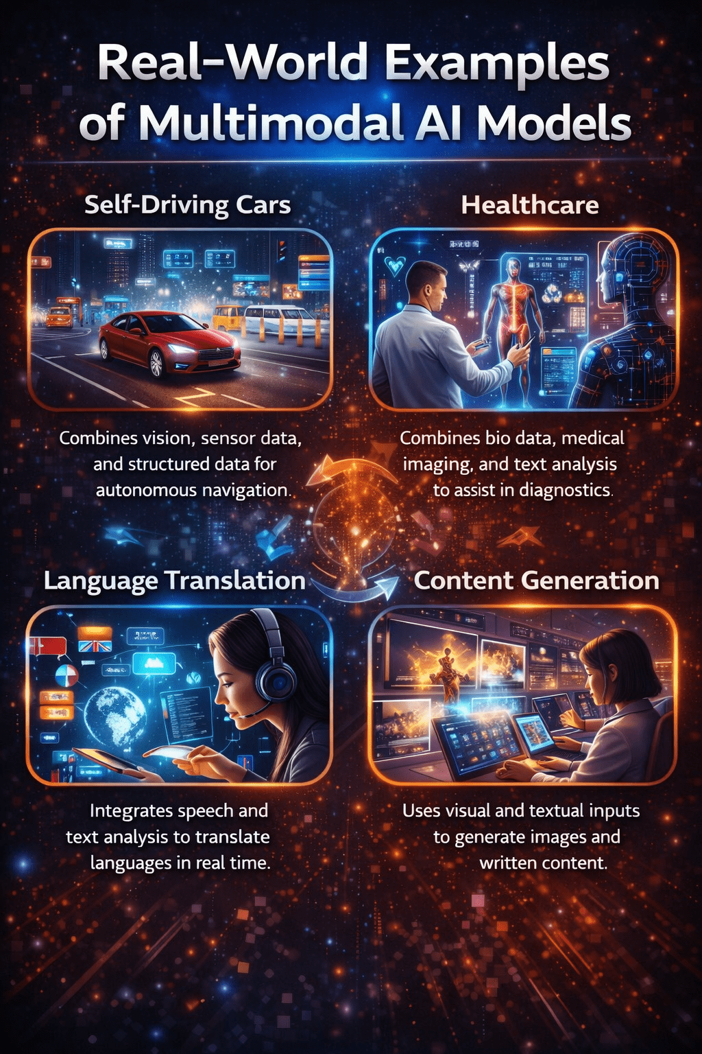 CREATE INFOGRAPHIC IMAGE FOR AI Multimodal: Understanding How Multiple Data Transform Modern AI Systems