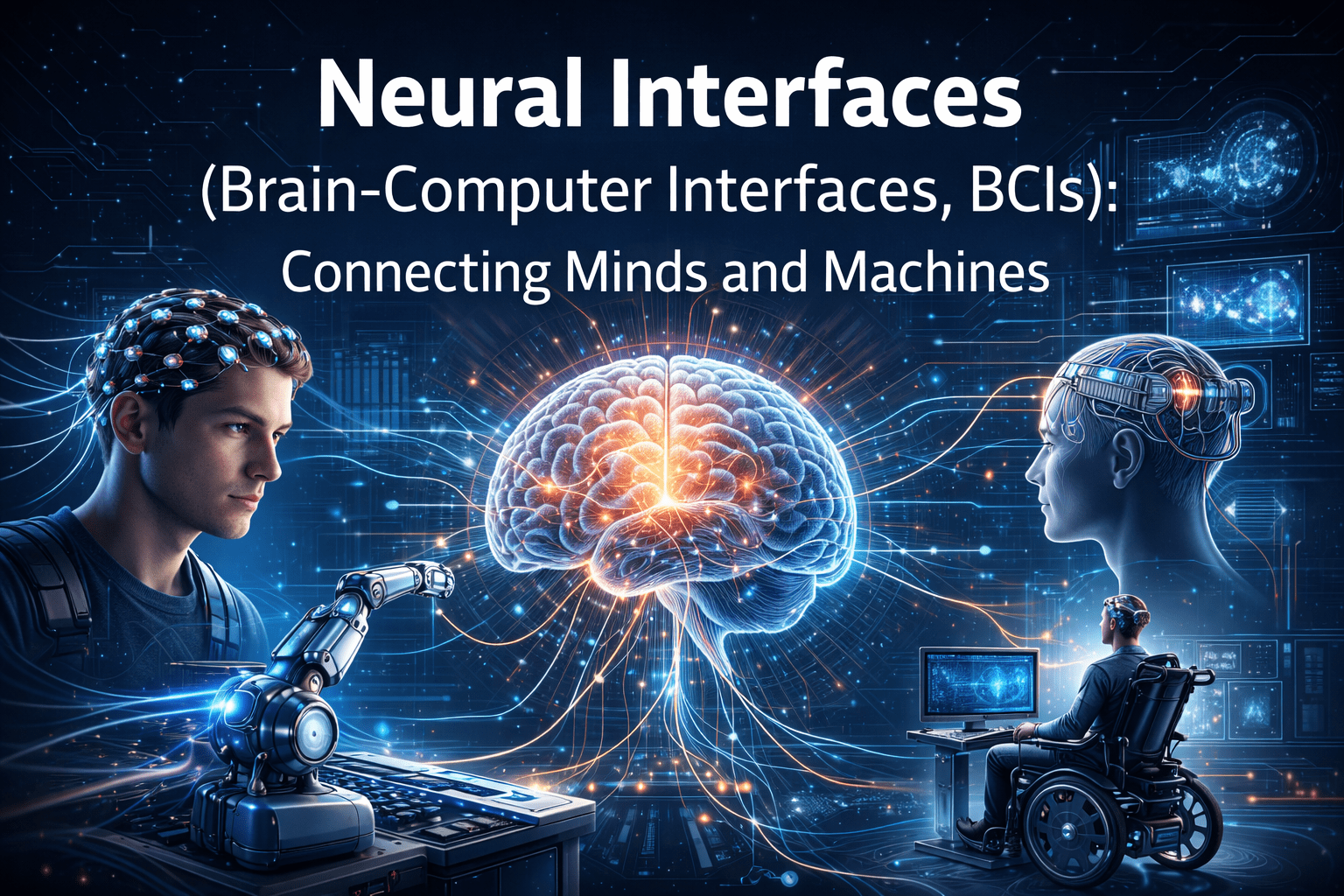 Neural Interfaces (Brain‑Computer Interfaces, BCIs): Connecting Minds and Machines