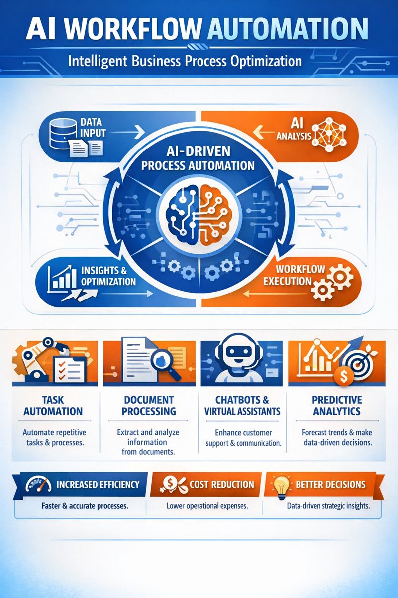 AI Workflow Automation: Intelligent Business Process Optimization