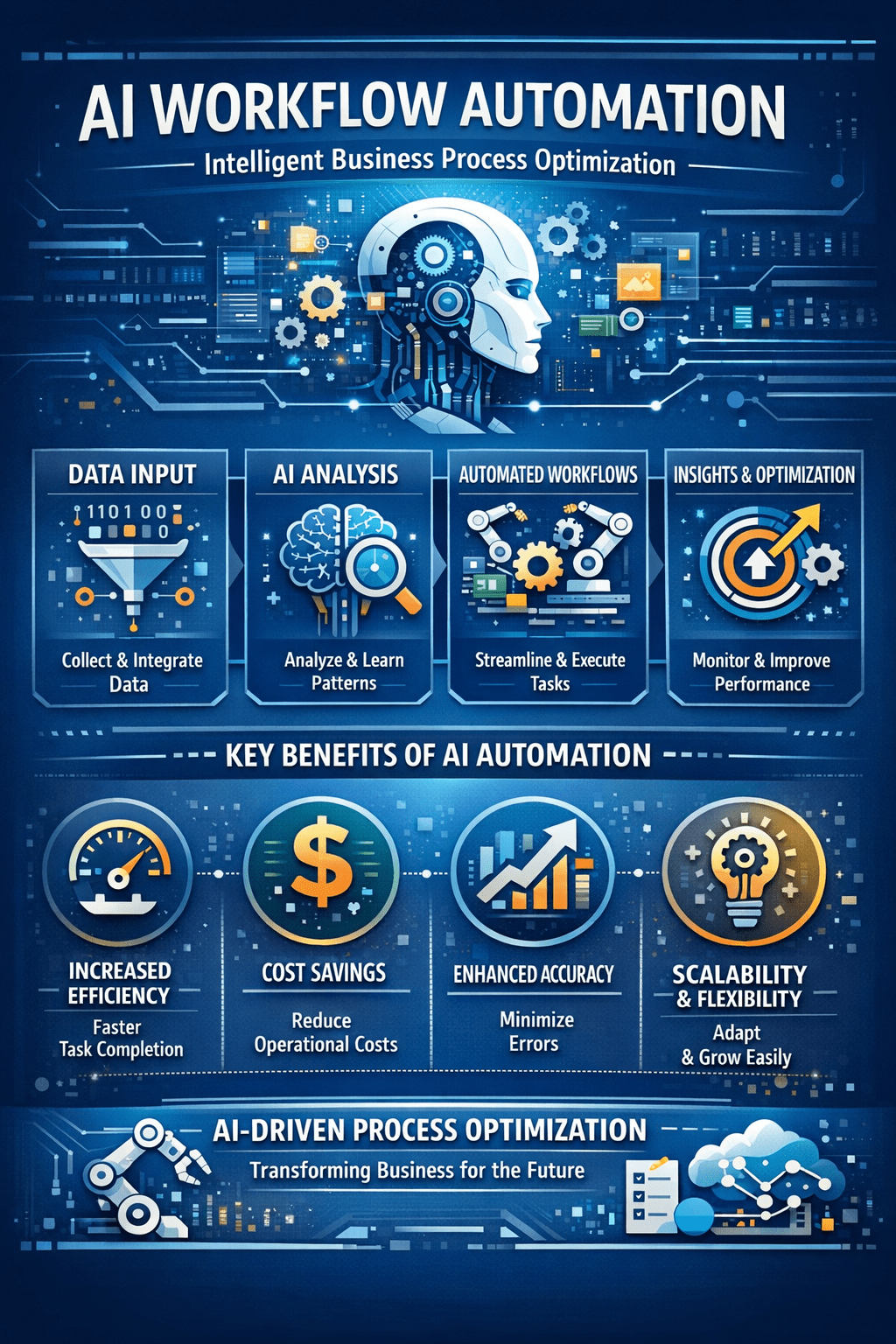AI Workflow Automation: Intelligent Business Process Optimization