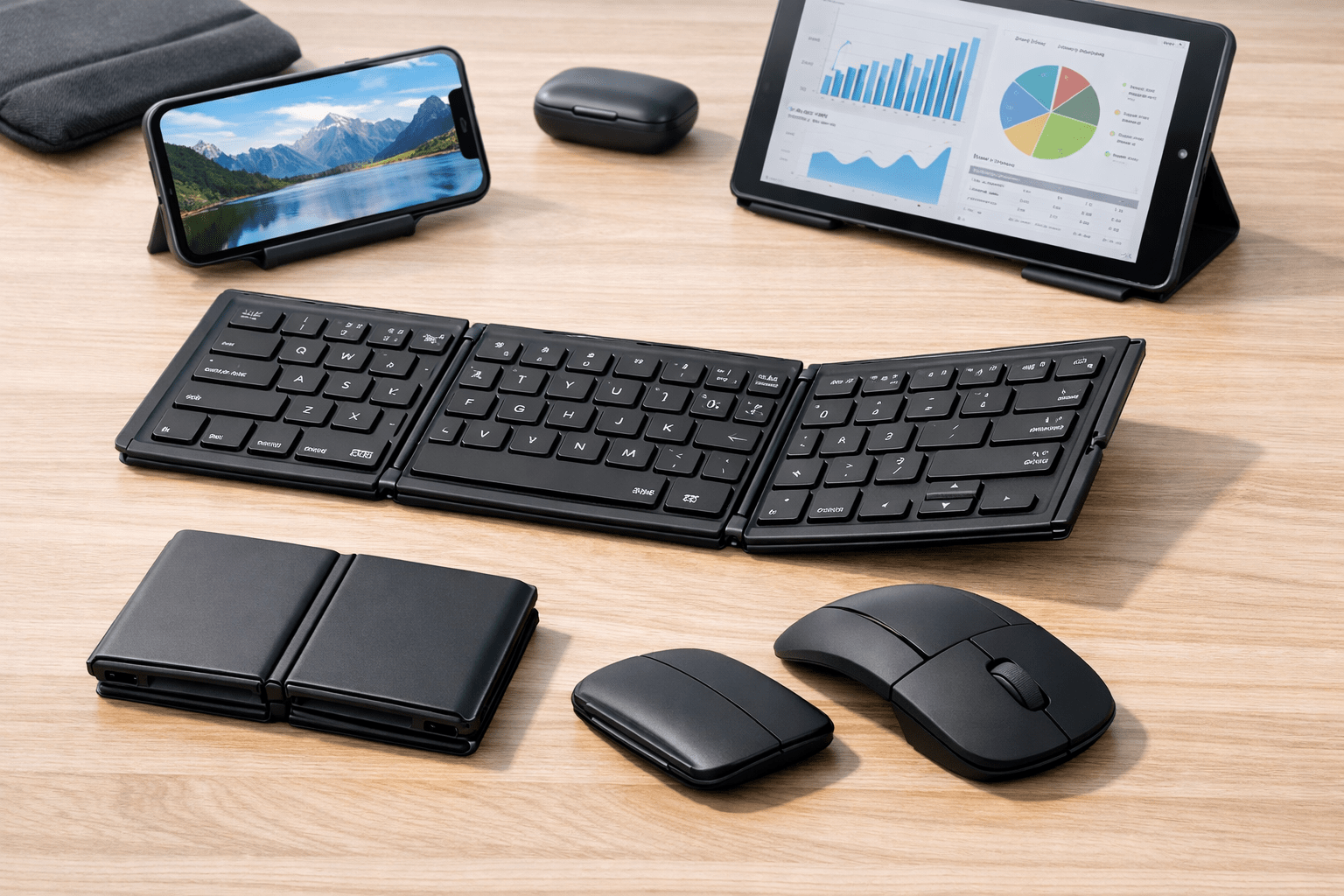 Foldable Mouse and Keyboard: Portable Productivity Solutions