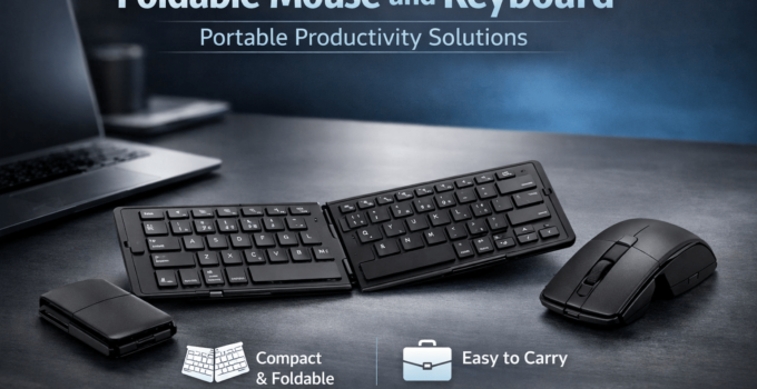 Foldable Mouse and Keyboard: Portable Productivity Solutions