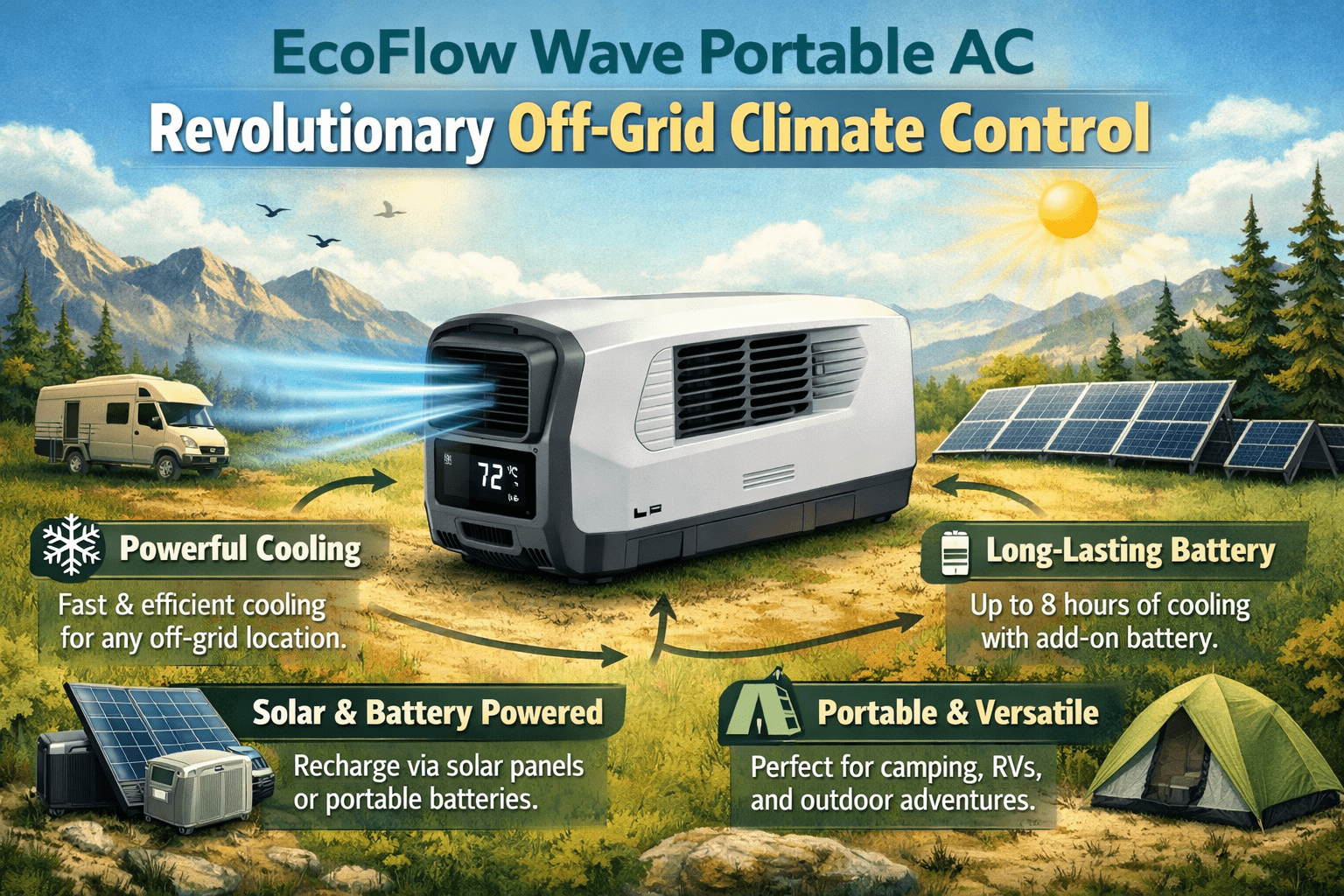 EcoFlow Wave Portable AC: Revolutionary Off-Grid Climate Control