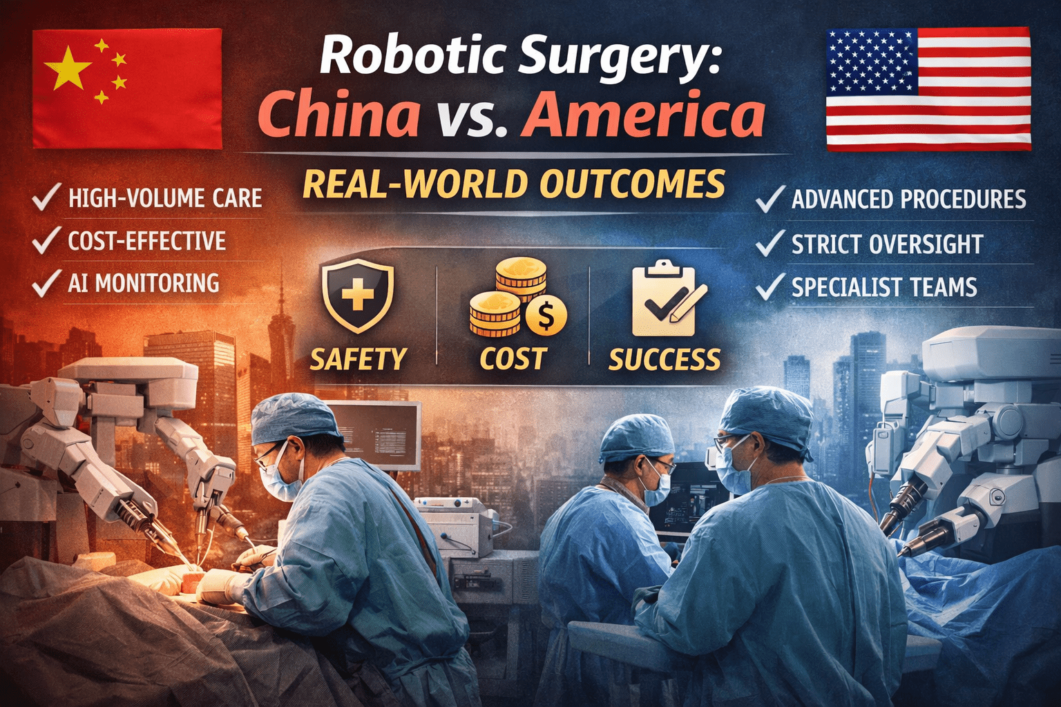 Robotic Surgery: China vs. America—Real-World Outcomes