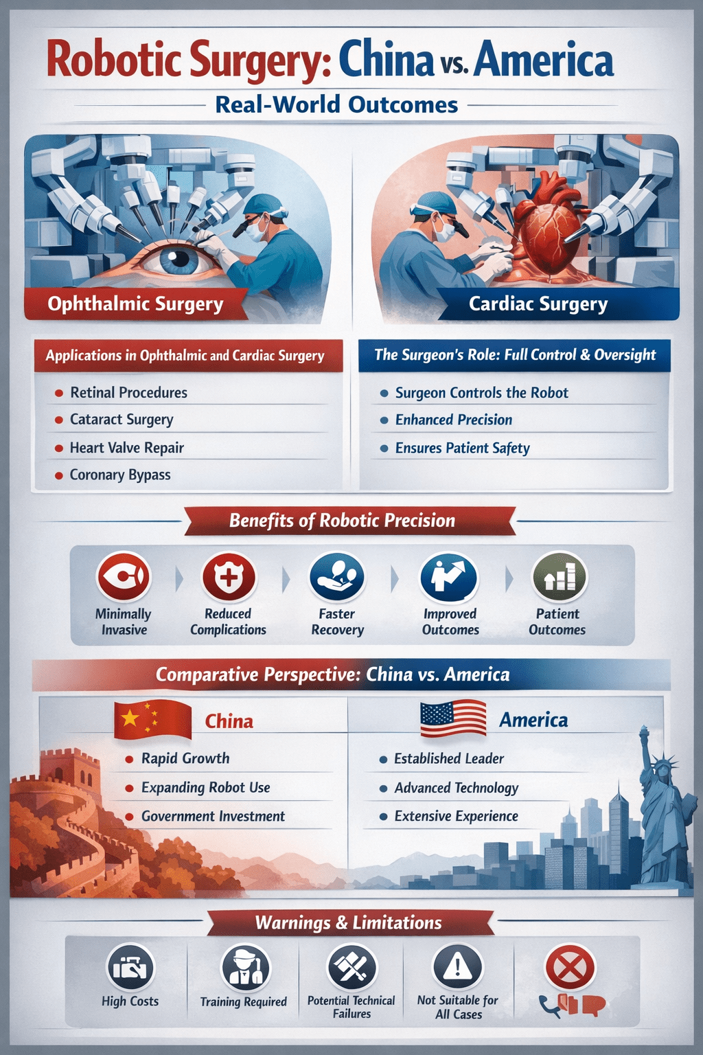 Robotic Surgery: China vs. America—Real-World Outcomes