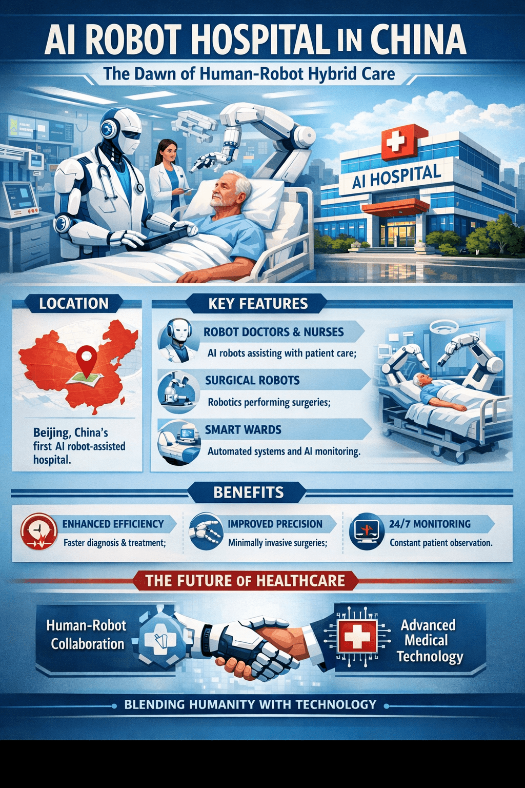 AI Robot Hospital in China: The Dawn of Human-Robot Hybrid Care