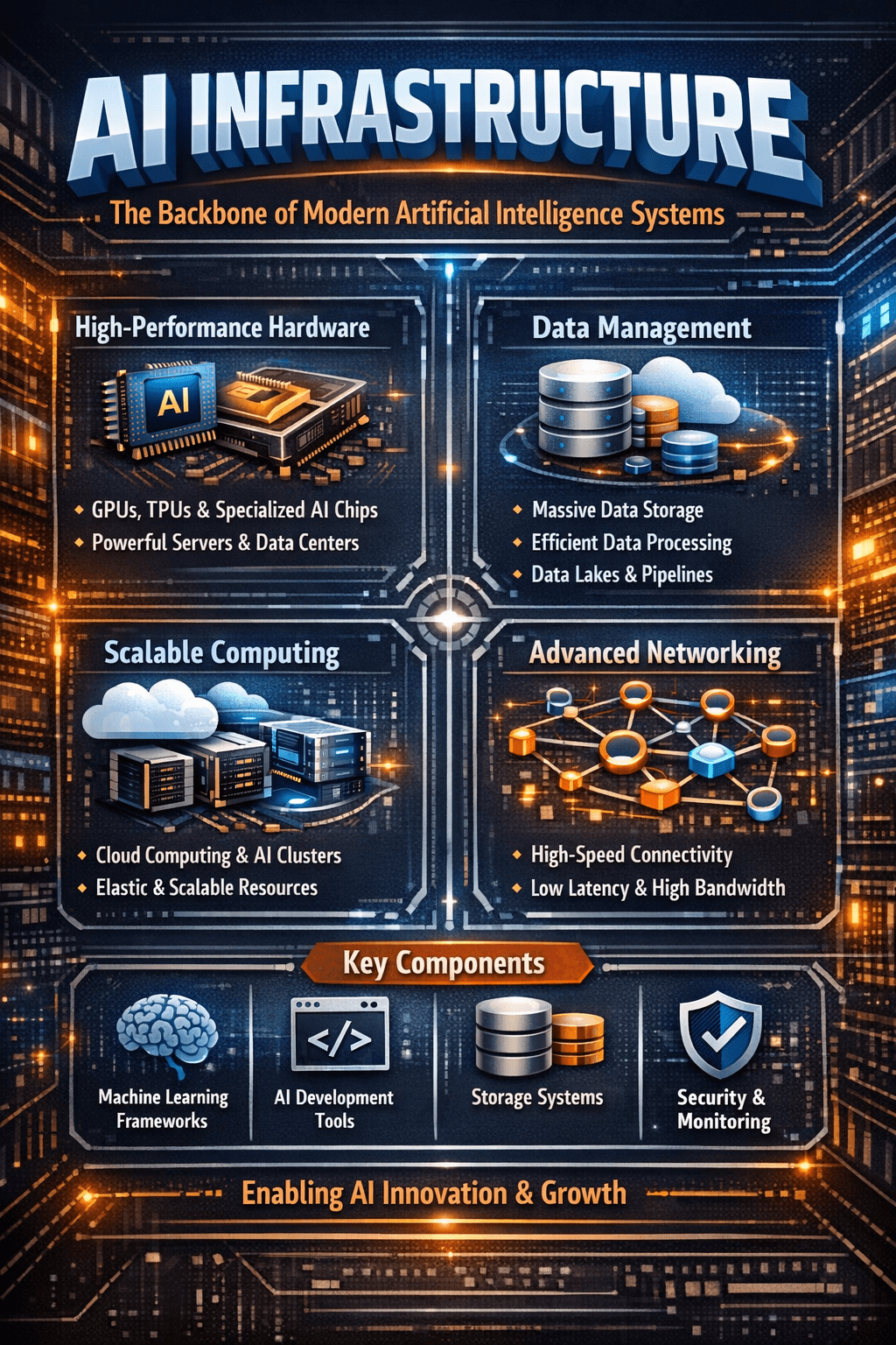 AI Infrastructure: The Backbone of Modern Artificial Intelligence Systems