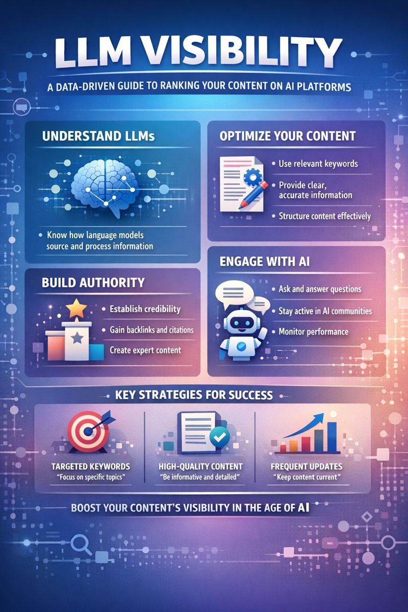 LLM Visibility: A Data-Driven Guide to Ranking Your Content on AI Platforms