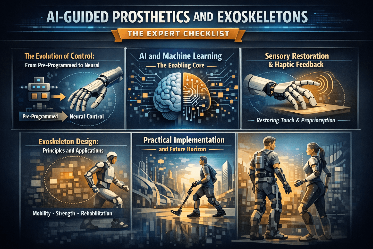 AI-Guided Prosthetics and Exoskeletons: The Expert Checklist