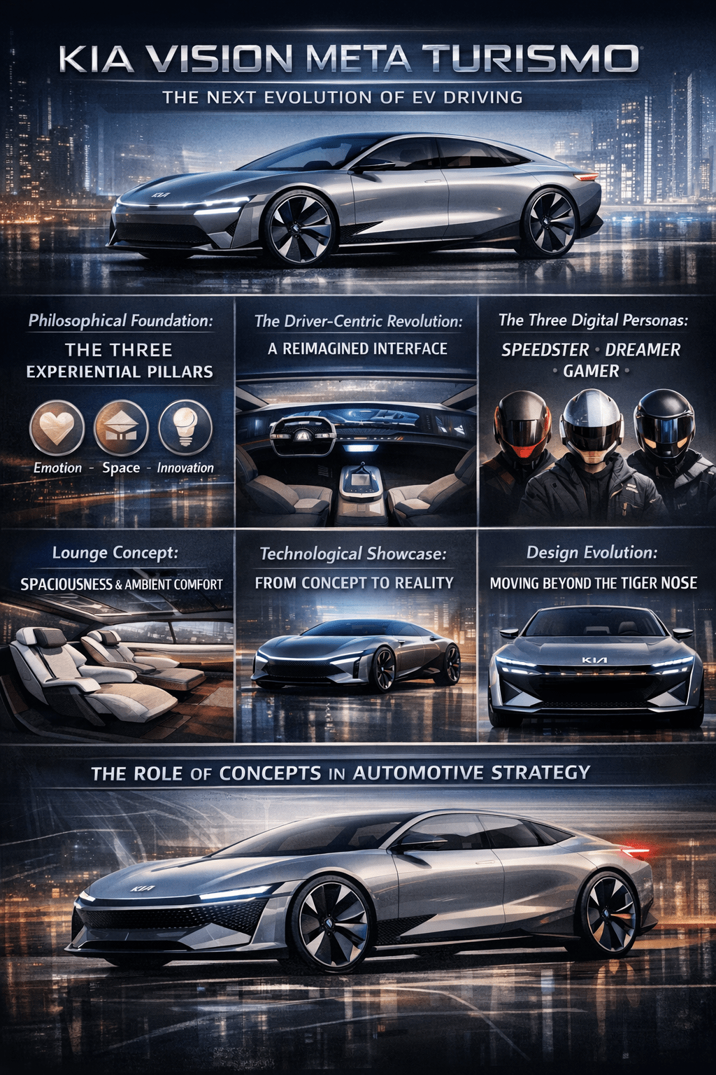 Electric Vehicle KIA Vision Meta Turismo: The Next Evolution of EV Driving