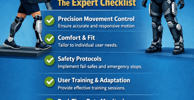 AI-Guided Prosthetics and Exoskeletons: The Expert Checklist