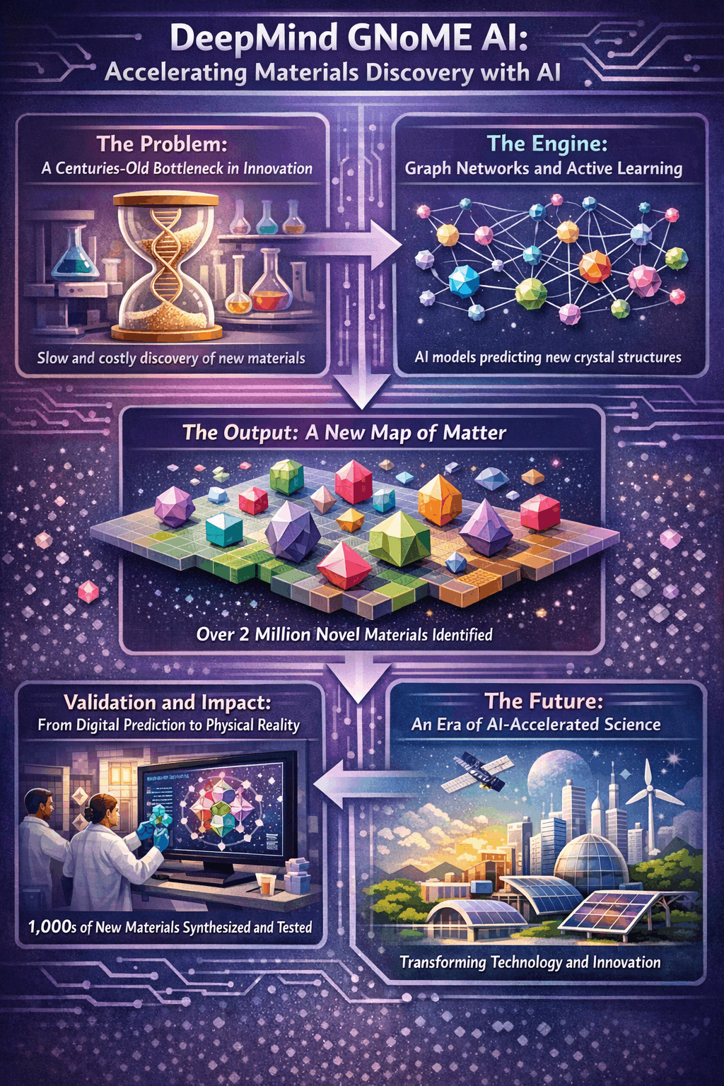 DeepMind GNoME AI: Accelerating Materials Discovery with AI