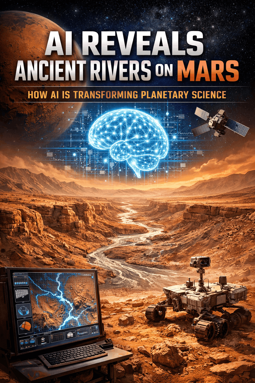 AI Reveals Ancient Rivers on Mars: How AI Transforming Planetary Science