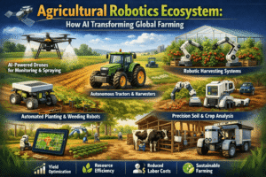 Agricultural Robotics Ecosystem: How AI Transforming Global Farming